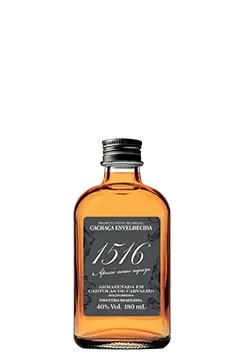 PETACA Cachaça 1516 Premium Carvalho Especial 180ml 40%Vol
