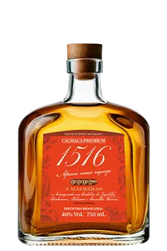 Cachaça 1516 Premium 4 Madeiras 750ml 40%Vol