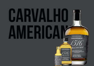 Cachaça 1516 Ouro Extra Premium Carvalho Edição Especial 750ml 40%Vol
