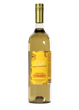 CACHAÇA 1516 OURO JEQUITIBA 750ml 40%Vol