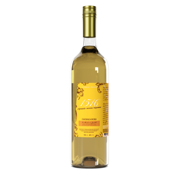 CACHAÇA 1516 OURO JEQUITIBA 750ml 40%Vol